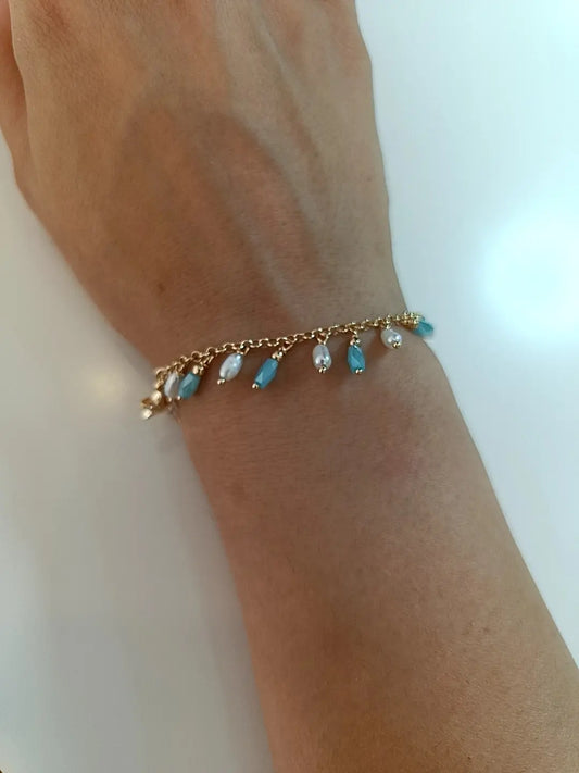 BRACCIALE ELEGANZA ASTRALE PLACCATO ORO