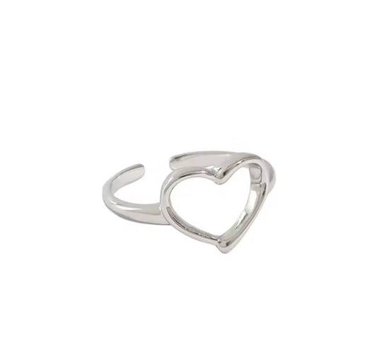 ANELLO LOVE ARGENTO