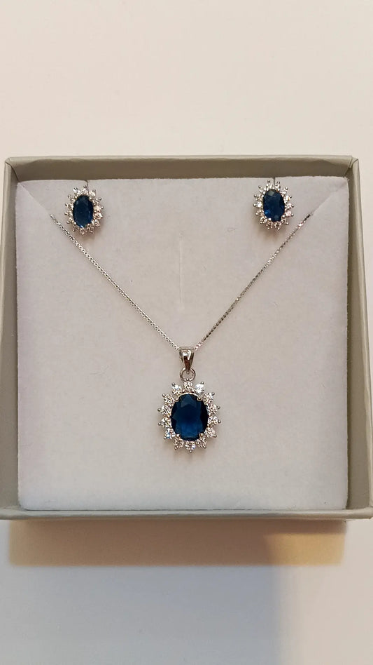 Set elegance blu