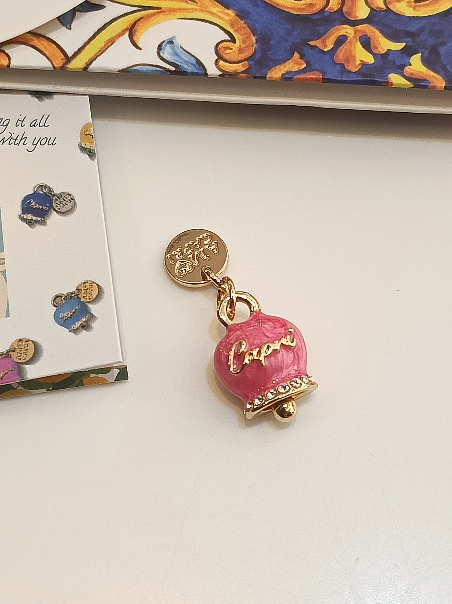 Ciondolo campanella Capri