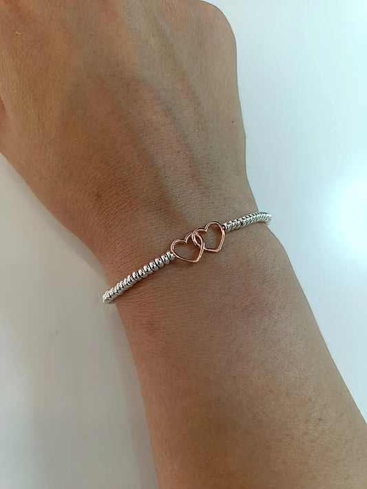 BRACCIALE ANIMA GEMELLA BICOLORE