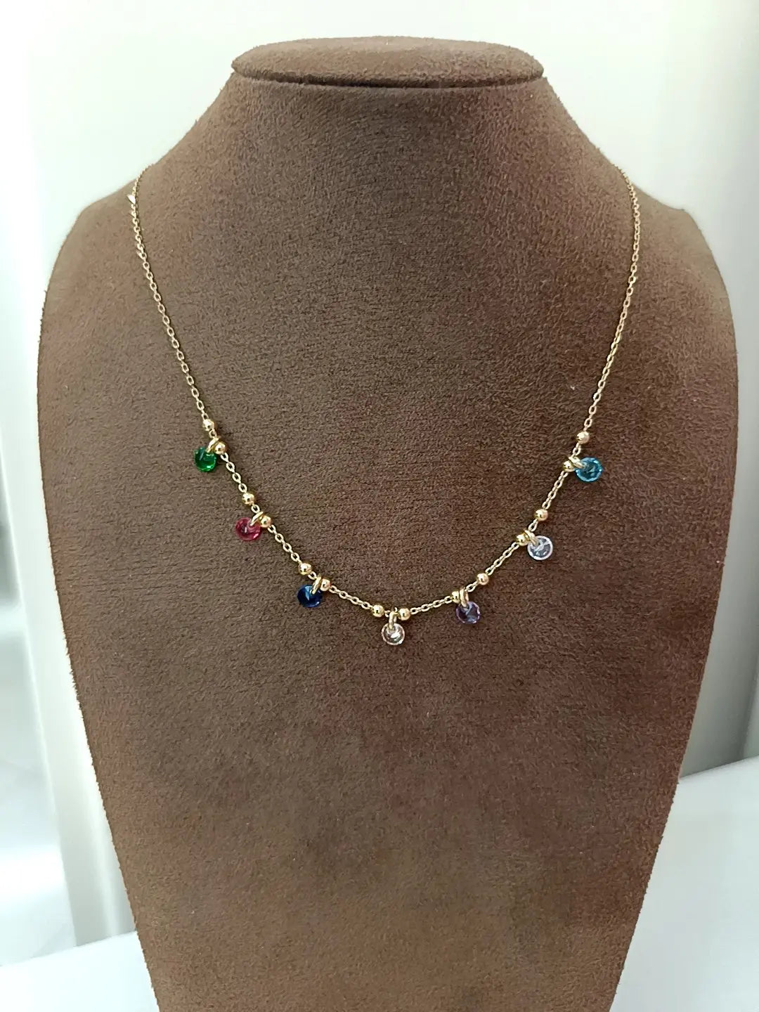 Collana multicolore