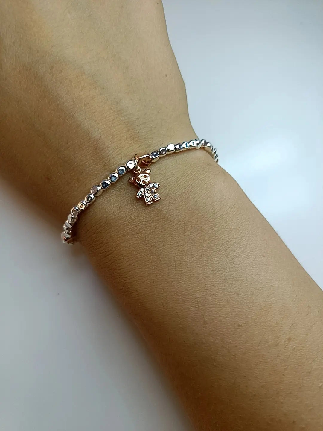 BRACCIALE TEDDY BICOLORE