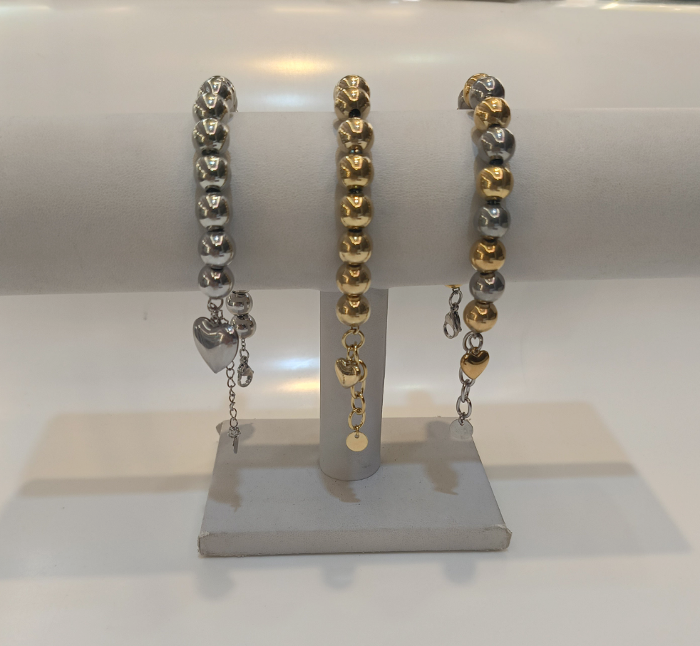 Bracciale a Sfera Con Sonaglio 10mm