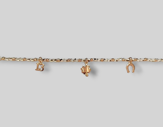 BRACCIALE LUCKY CHARM BICOLORE