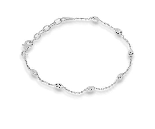 BRACCIALE ROSALINDA ARGENTO