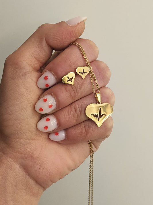 Set "Cuore con battito"
