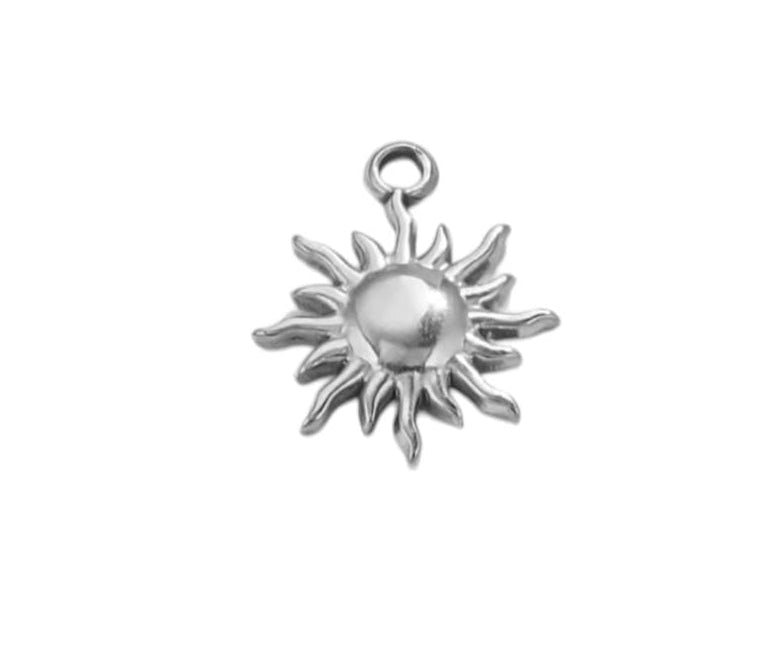 Ciondolo sole silver
