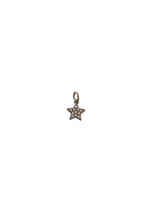 Ciondolo stellina zirconata silver