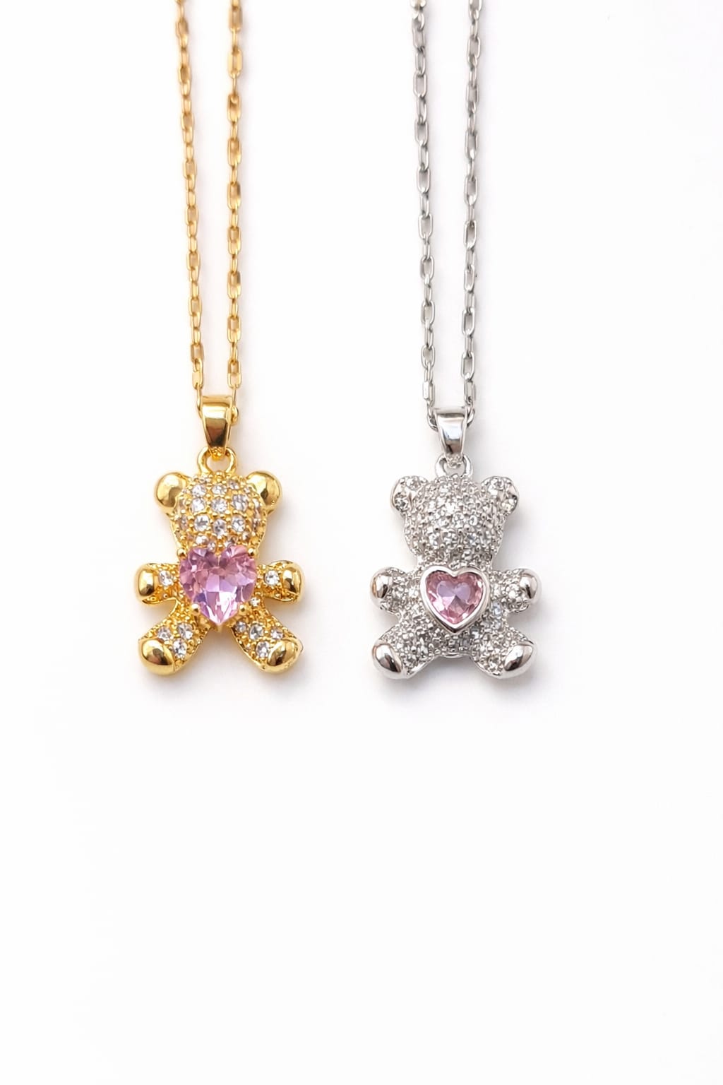 Collana teddy cuore