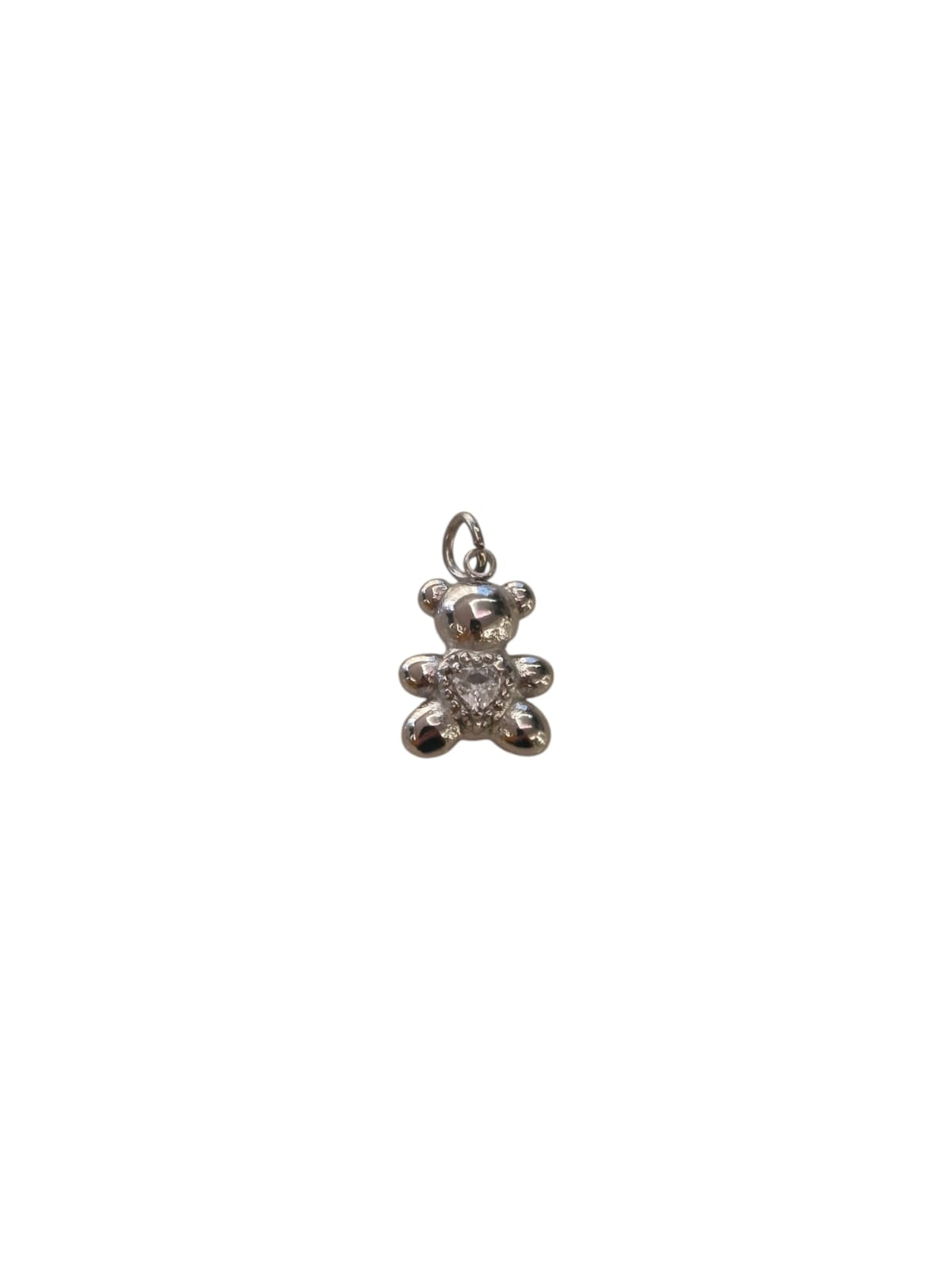Ciondolo teddyno silver