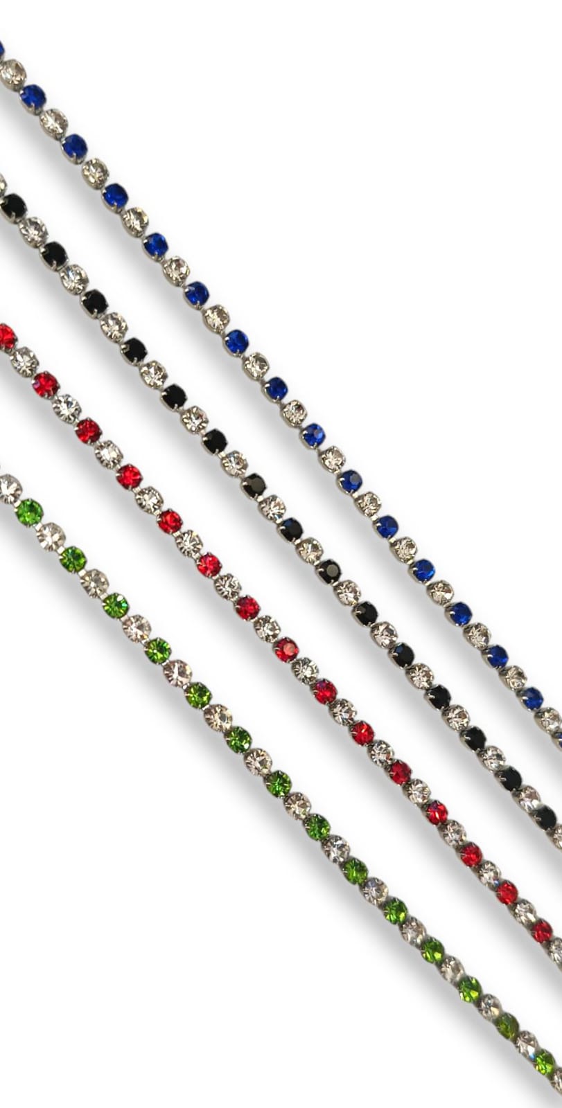 Bracciali tennis colorati