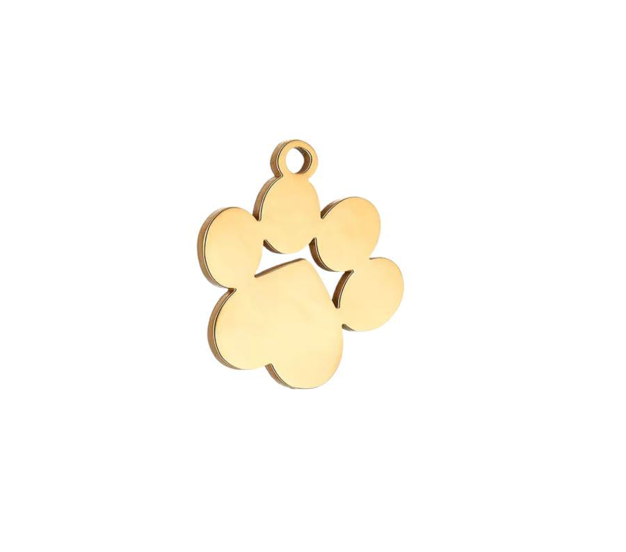Ciondolo zampa gold