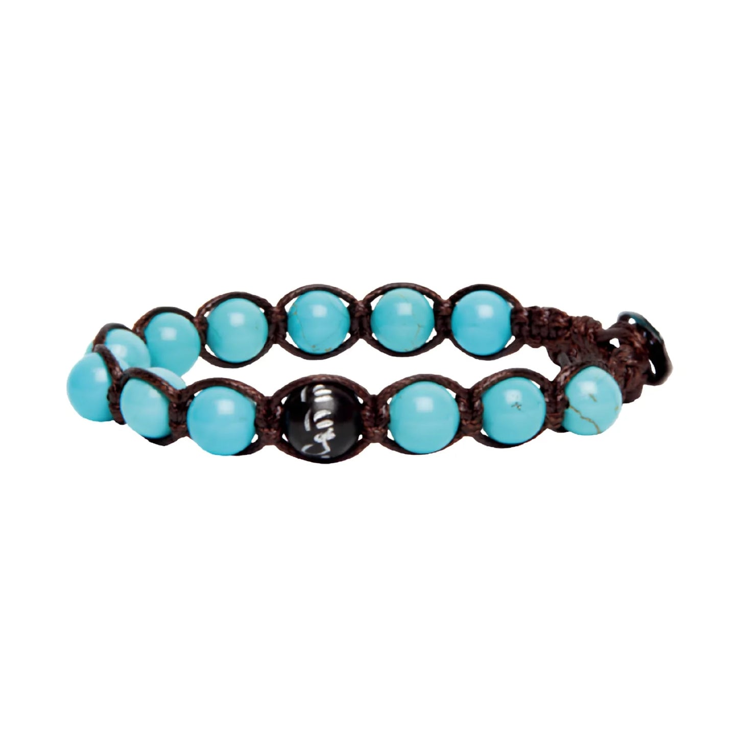 Bracciale Tamashii Acqua con pietra turchese BHS906-7