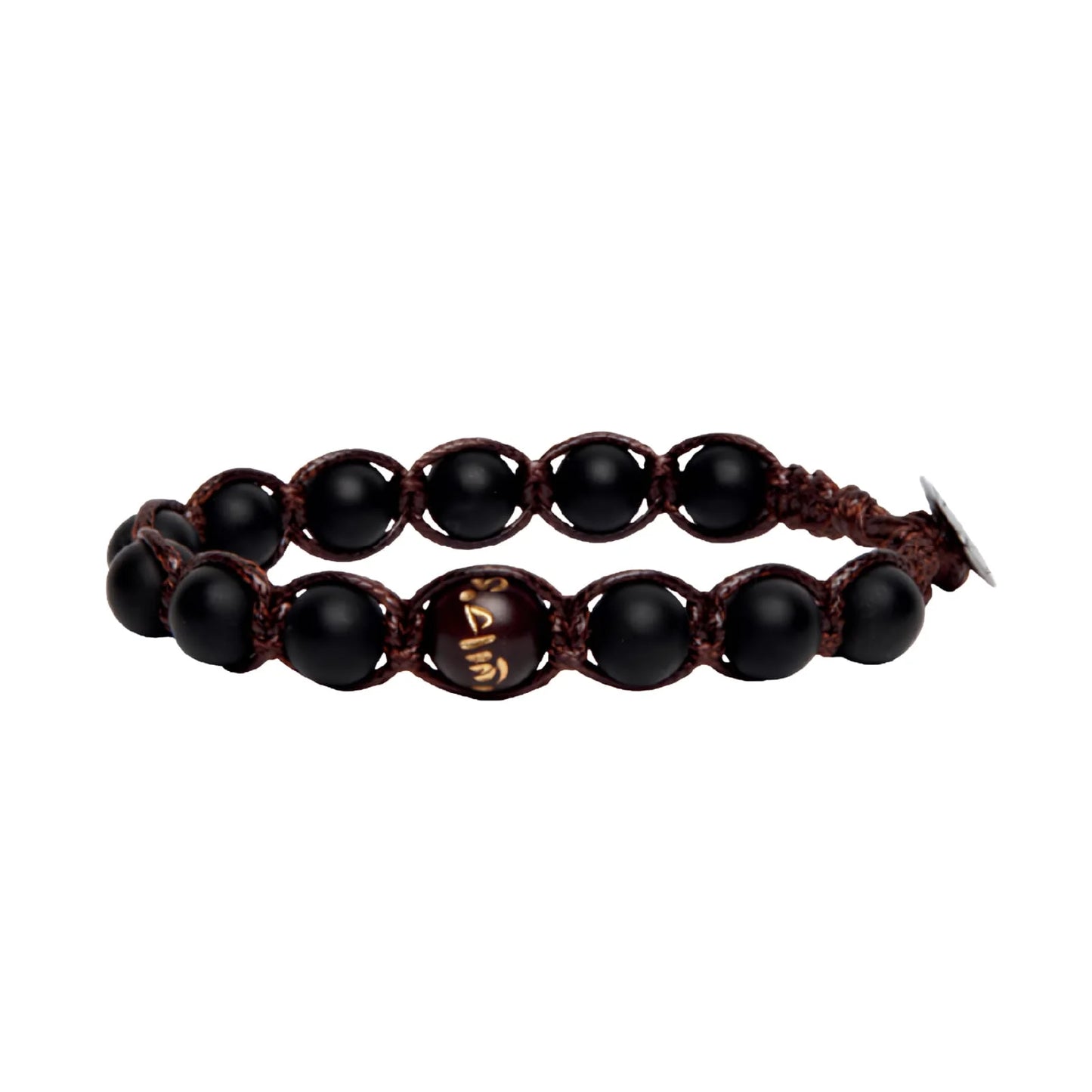 Bracciale Tamashii Terra con pietra onice satinata BHS906-64