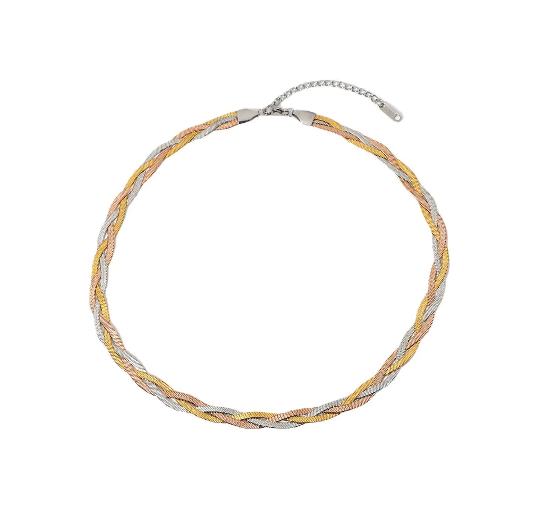 Collana treccia