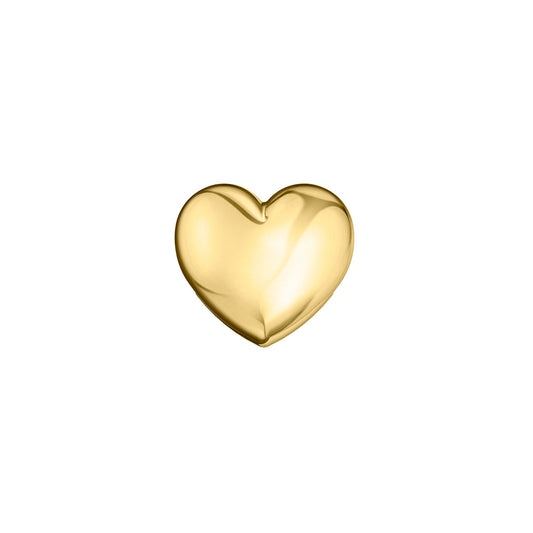Cuore Semplice in oro giallo