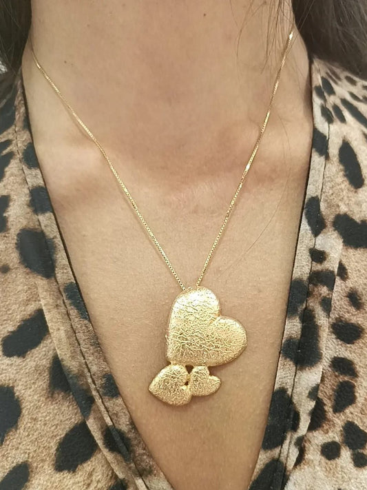 Collana 3 cuori