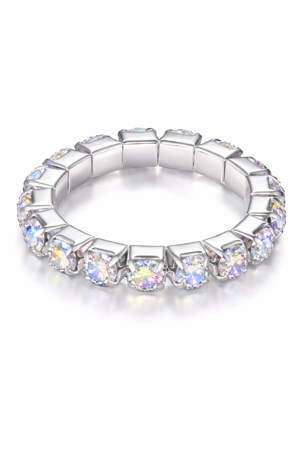 Anello tennis Aurora Boreale