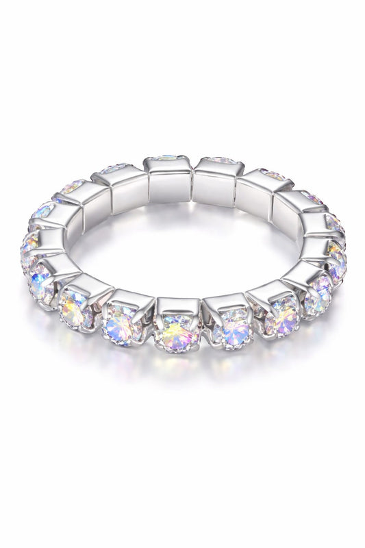 Anello tennis Aurora Boreale