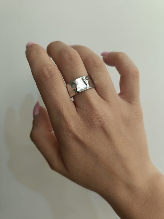 Anello martellato small