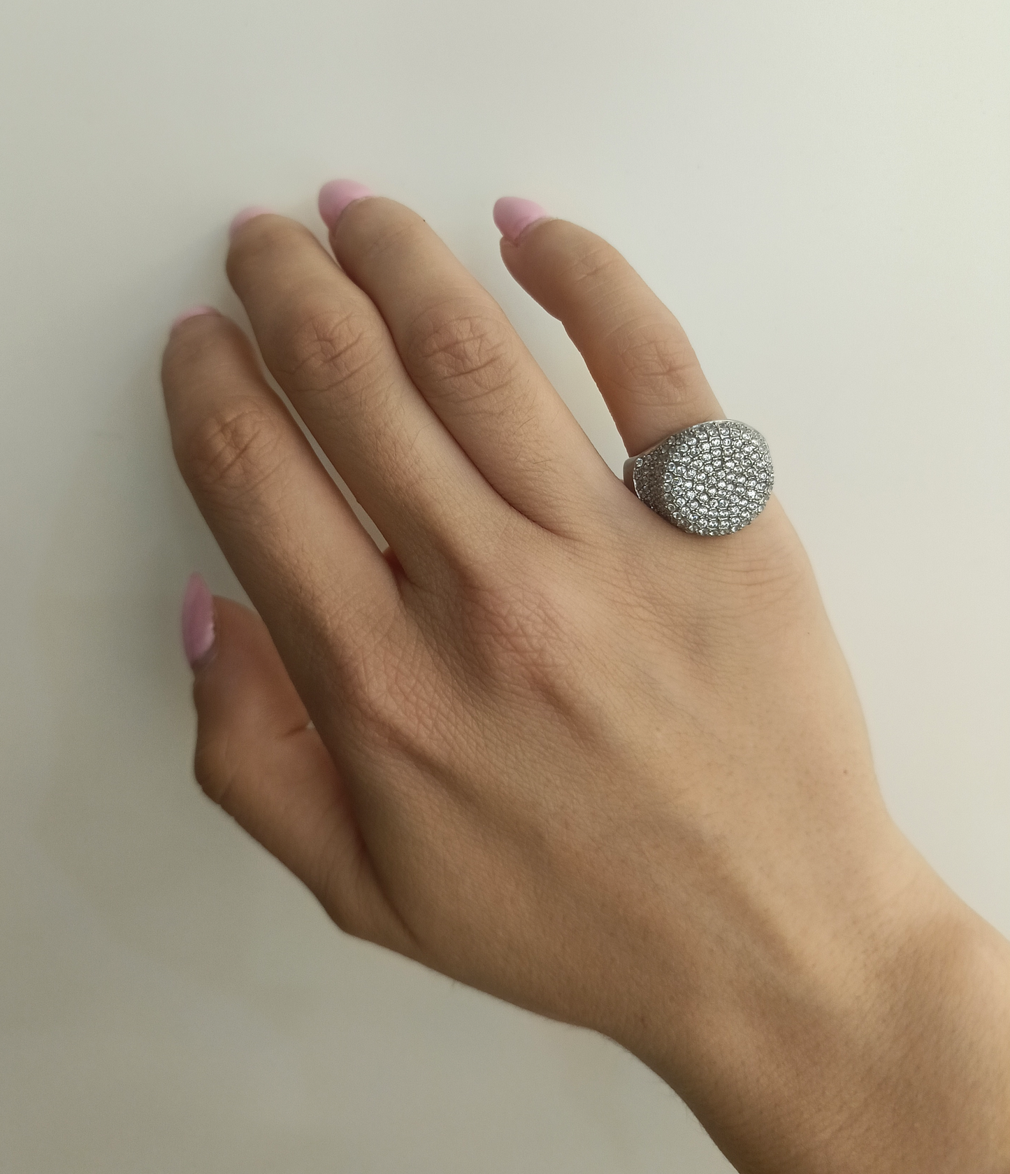 Anello chevalier tondo luxury