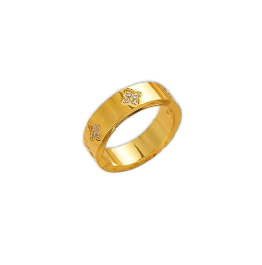 Anello flower luxury