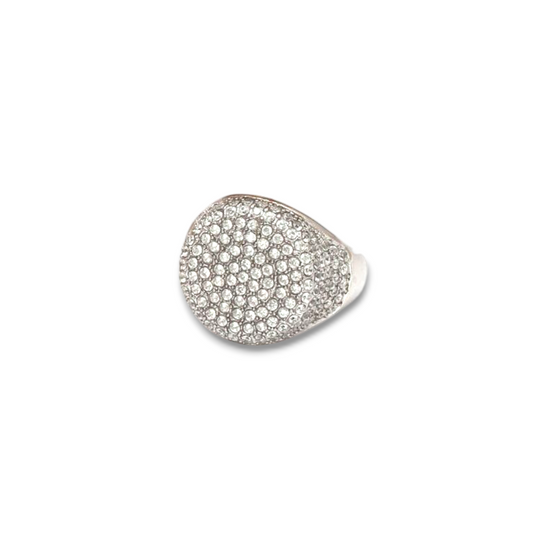 Anello chevalier tondo luxury