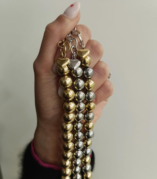 Bracciale a Sfera Con Sonaglio 10mm