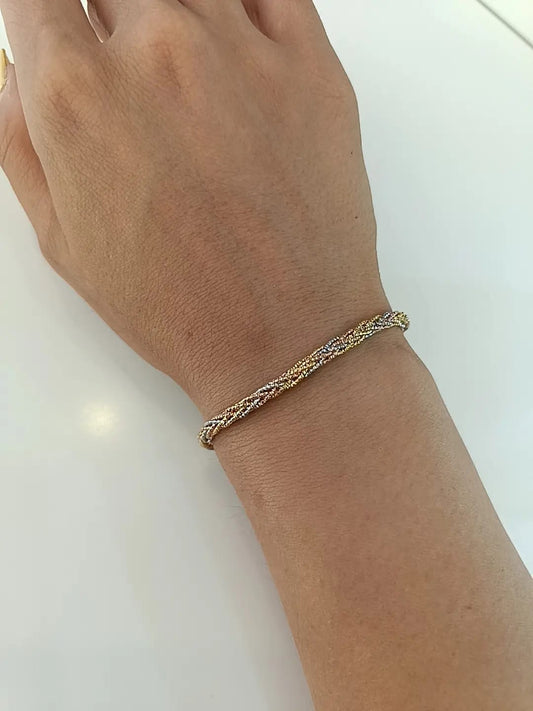 BRACCIALE INTRECCIO 3 COLORI