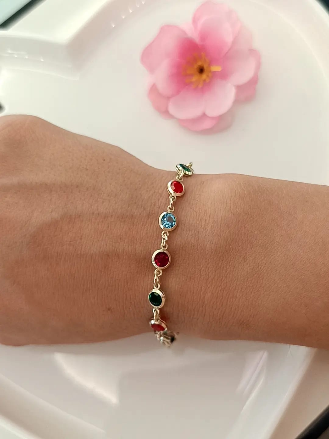 BRACCIALE PRISMA PLACCATO ORO