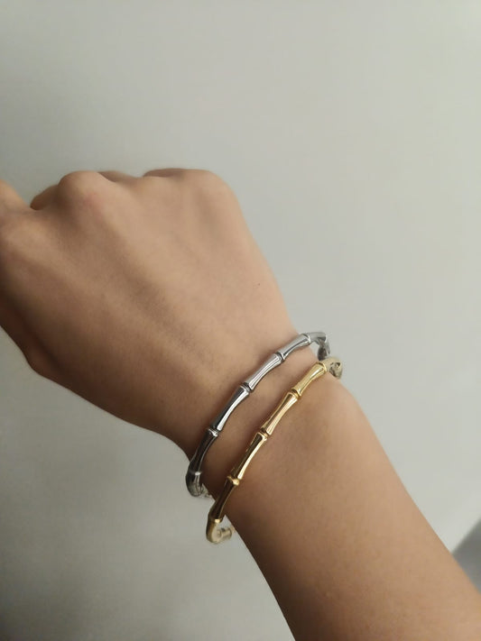 Bracciale rigido bamboo