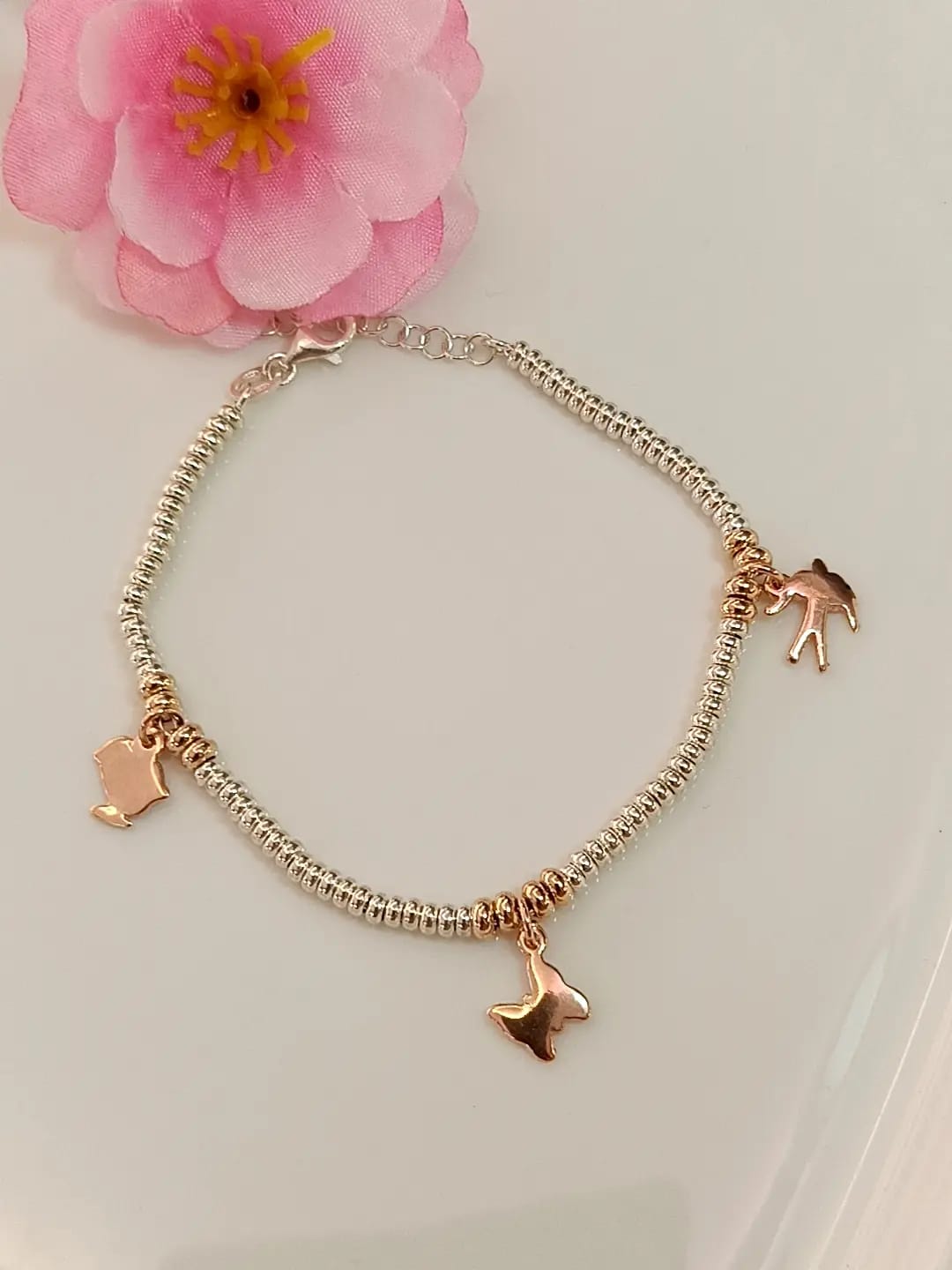 BRACCIALE LIBERTA' BICOLORE