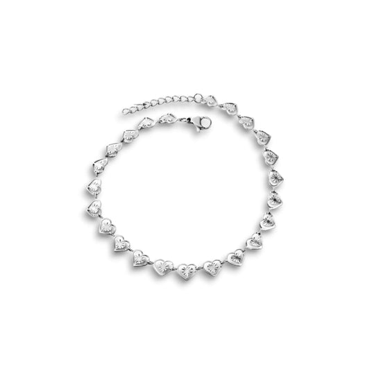 Bracciale mini cuoricini