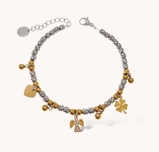 Bracciale pepite angioletto