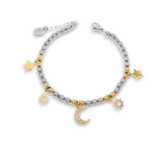 Bracciale pepite luna