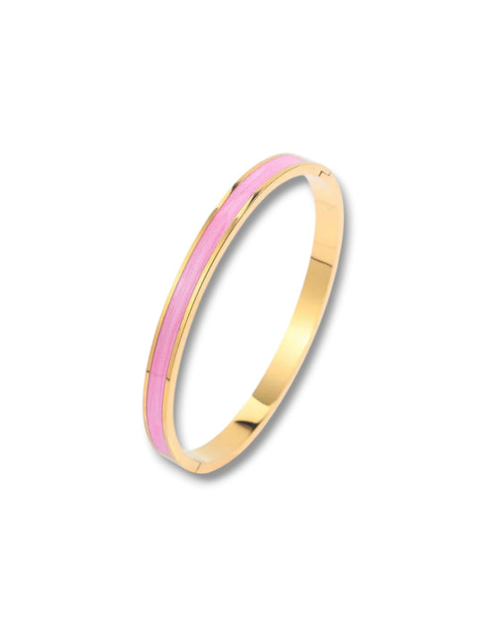 Bracciale rigido smaltato