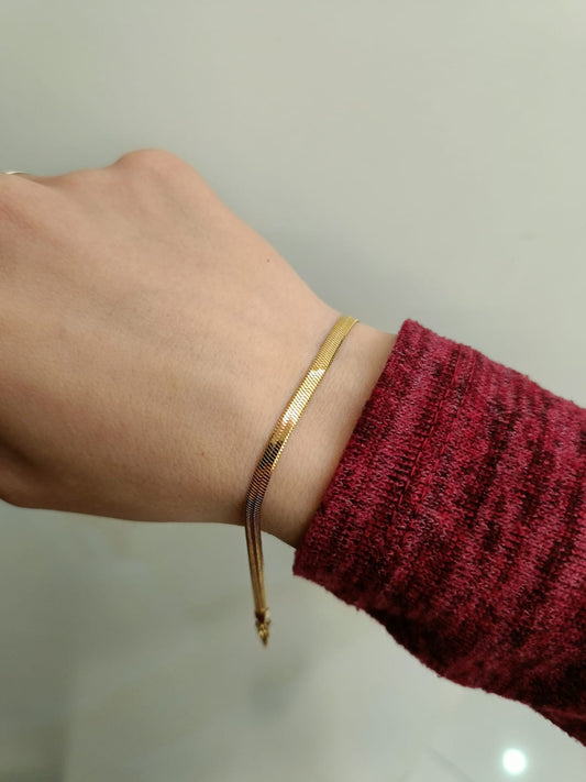 Bracciale snake gold