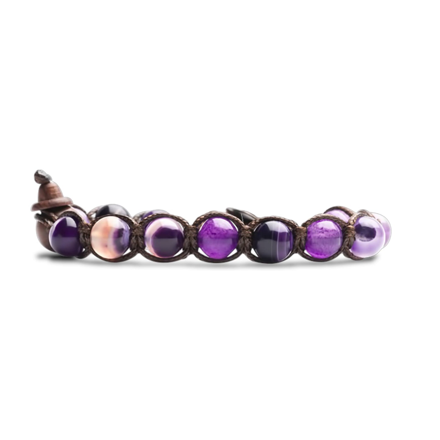 Bracciale Tamashii Agata Viola Striata ref. BHS900-85