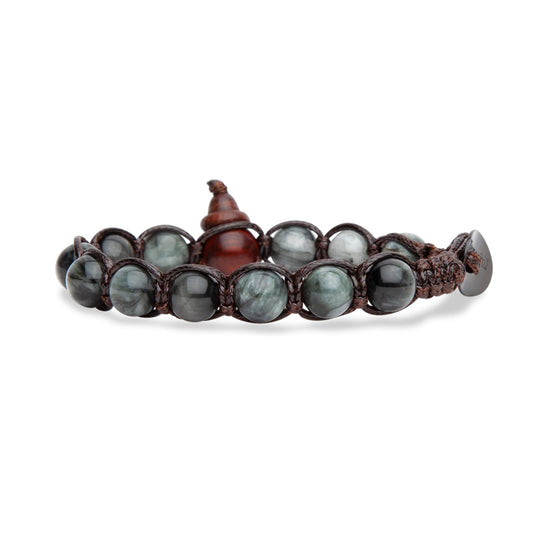 Bracciale Tamashii Occhio di Falco Grigio ref. BHS900-309