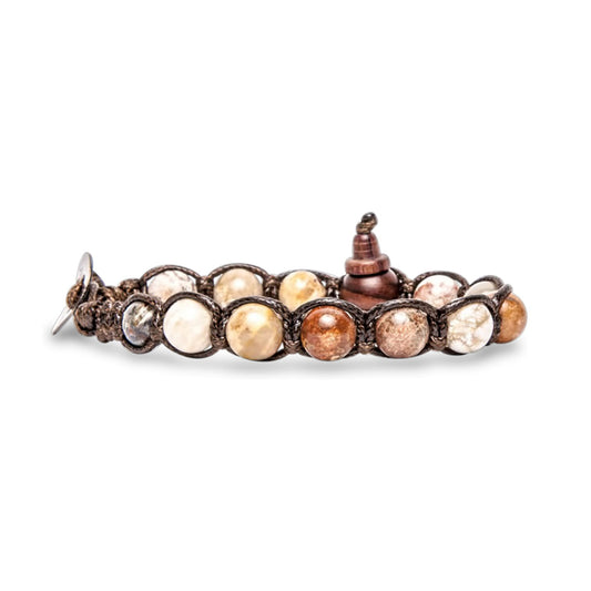Bracciale Tamashii Red Fossil Coral ref. BHS900-266