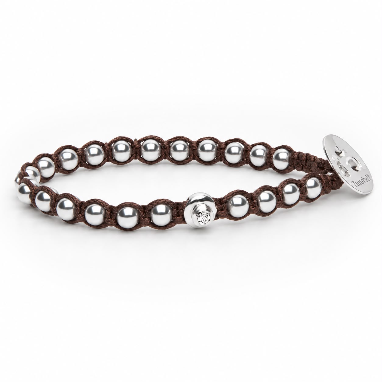 Bracciale Tamashii Essenza Ematite Argento ref. BHS907-22W