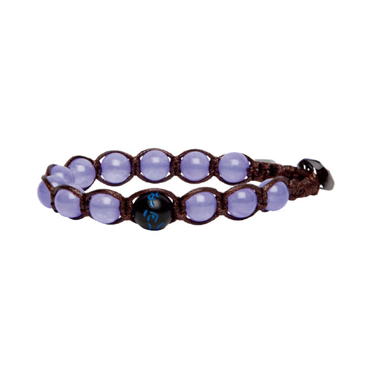 Bracciale Tamashii Spazio con pietra giada lavanda BHS906-201
