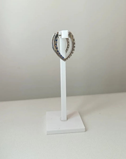 CERCHI "SPLENDORE A V" ARGENTO
