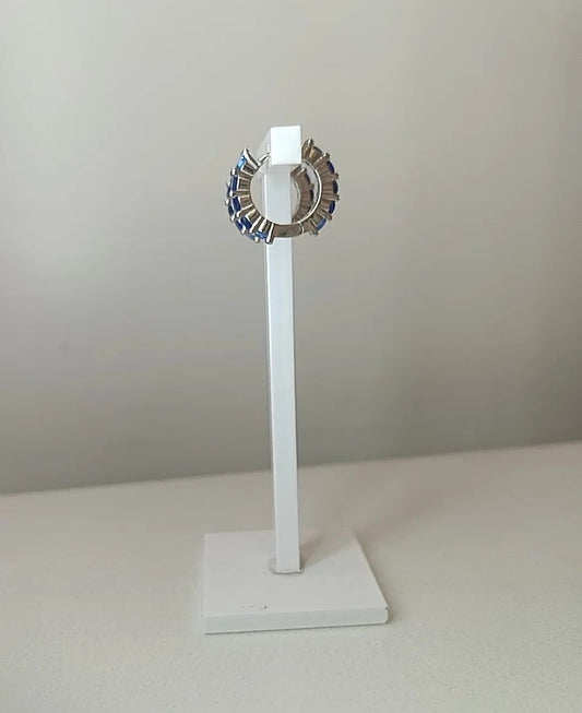 HOOPS GIOIA BLU ARGENTO