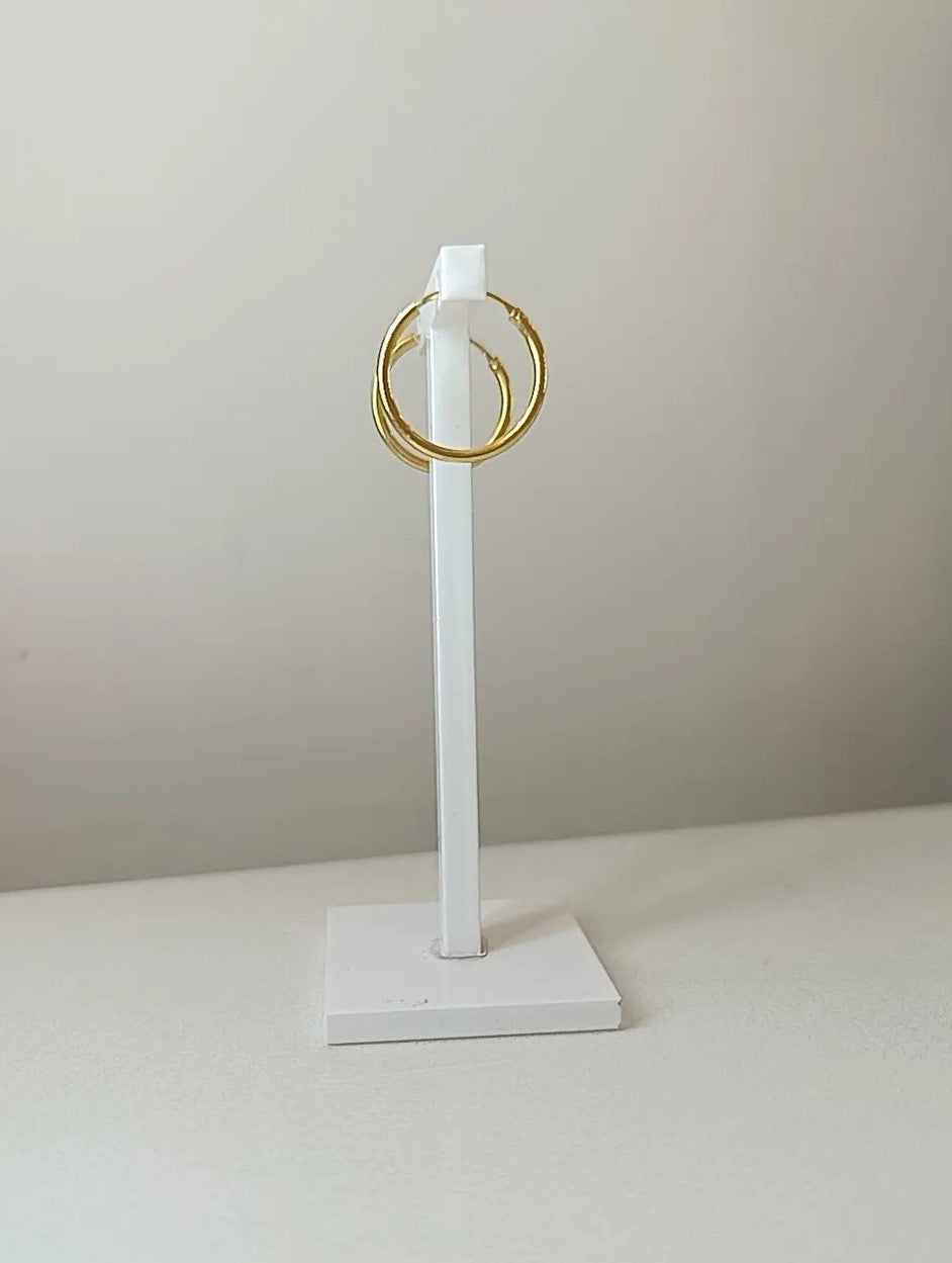CERCHIETTI LISCI PLACCATI ORO