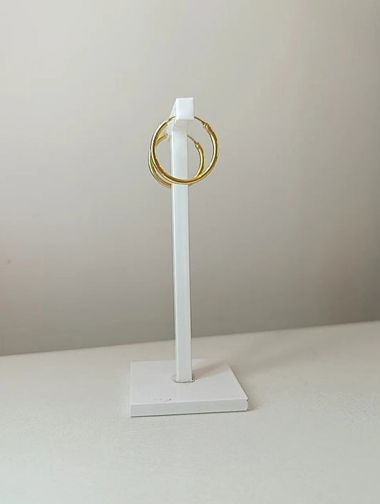 CERCHIETTI LISCI PLACCATI ORO