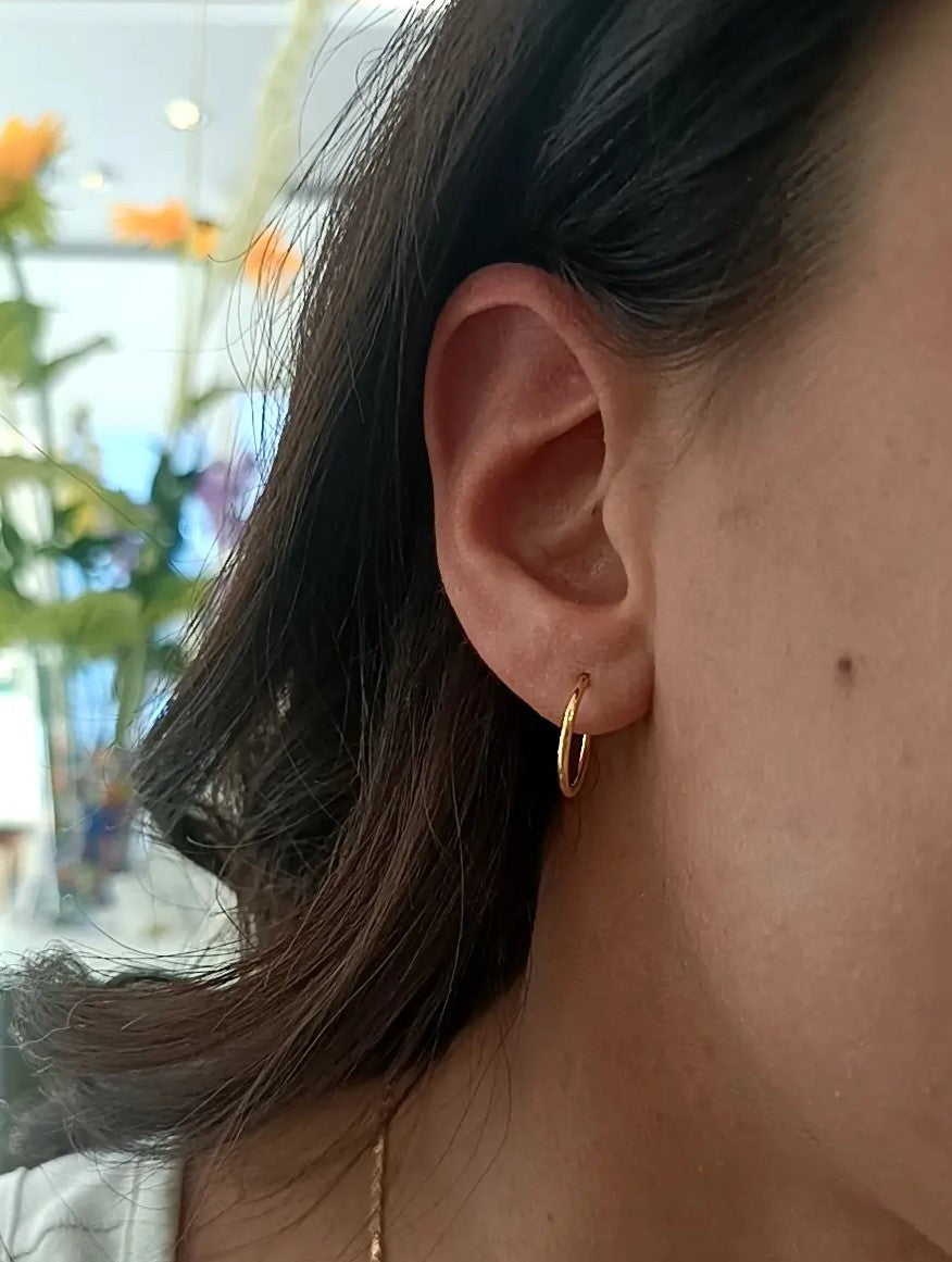 CERCHIETTI LISCI PLACCATI ORO
