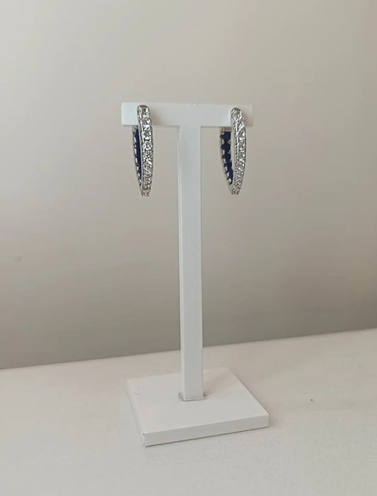 CERCHI "SPLENDORE A V" ARGENTO