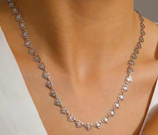 Collana mini cuoricini